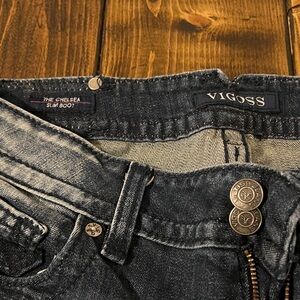 Vigoss Women's Dark Blue Boot Cut Jeans